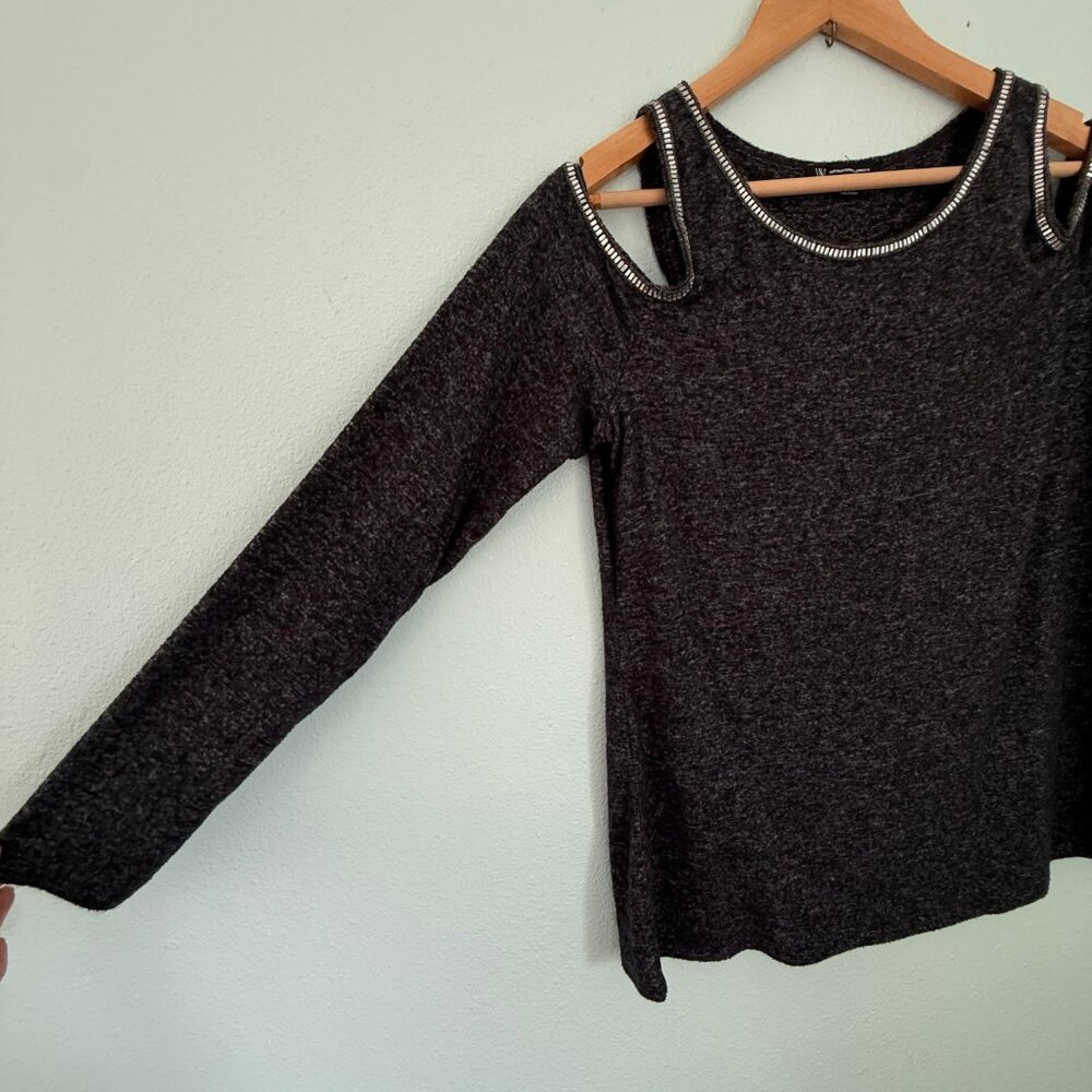 I.N.C. International Concepts Jeweled Pullover Sweater Size L - Picture 5 of 9